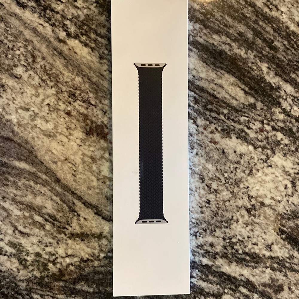 Authentic solo Apple watchband